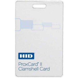 Keyscan HID-C1325-50 Clamshell Prox Card, 36 Bit, 125 kHz Technology, 50-Pack