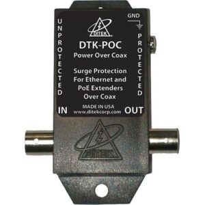 DTK-POC Power Over Coax Surge Protector