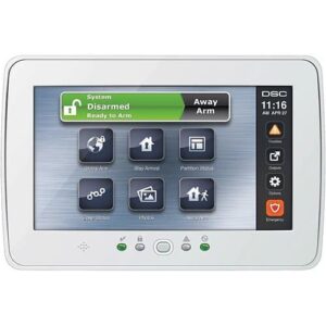 DSC PTK5507S PowerSeries 7" Hardwired Security Touchscreen Keypad