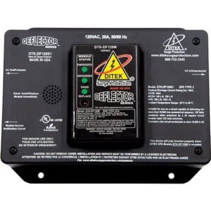 DITEK DTK-DF120S1 Series Connected Surge Protector with Dry Contacts and Audible Alarm