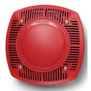 Gentex SSPKCLPR Red Universal Mount Speaker