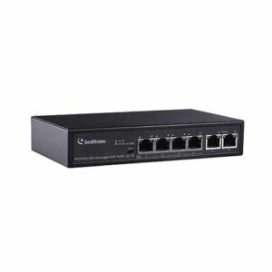 6-Port 10/100 Mbps Unmanaged PoE Switch with 4-Port PoE