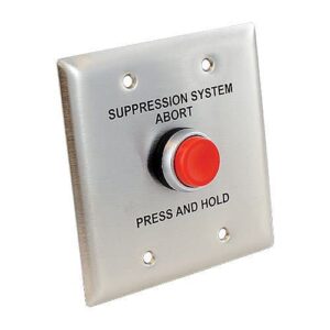 Potter ABORT-B Blue Button Abort Switch for PFC-4410-RC