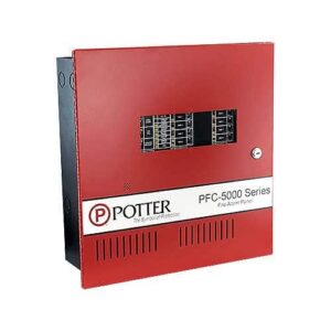 Potter PFC-5008 Microprocessor Based 8-Zone Conventional Fire Panel