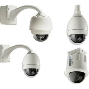 Bosch VGA-PEND-ARM Autodome Pendant Arm with Wiring Mount For Surveillance Camera, Off-White