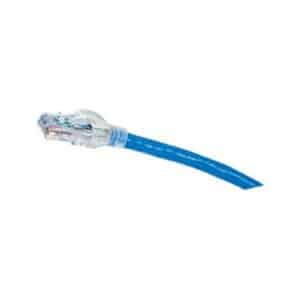 Belden CA21106010 10GX CAT6A Patch Cable, 24/4 Solid BC, T568A/B-T568A/B, CMR, 10' (3.0 m), Blue