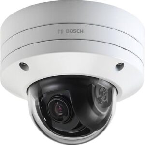 Bosch NDE-8504-RT FLEXIDOME Starlight 8000i 8MP PTRZ Fixed Dome IP Camera, 12-40mm Lens, White