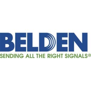 Belden 5300UE 010Z1000 18/2 FPLR Security and Commercial Audio Cable, Unshielded, BC, CL3R, 1000' (304.8m) ReelTuff Box, Black