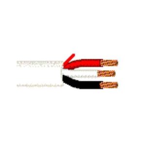 Belden 6201UE 877Z1000 Security and Sound Audio Cable, 3-Conductor 16 AWG BC, Plenum