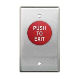 Stainless Steel Faceplate Request to Exit