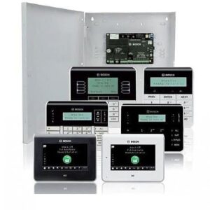 Bosch B3512-DP 16-Point IP Alarm Control Panel Kit with Small Enclosure, Transformer and Communication