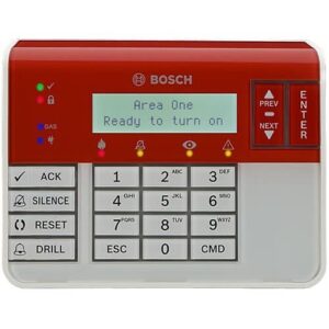 Bosch B926F Annunciator Fire Keypad, SDI2