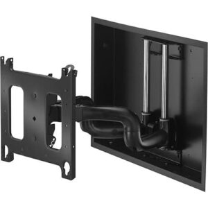 Large Low-Profile In-Wall Swing Arm Mount