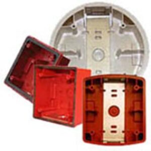 Eaton SHBB-R Backbox, Surface for NS/AS/RSS, Red