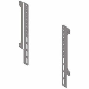 Chief FHB5196 Universal Flat Panel Mount Hardware Kit, Includes M8 Screws and Spacers & Set of 4" Vertical Offset Mounting Adapter Brackets for High or Low VESA Hole Pattern