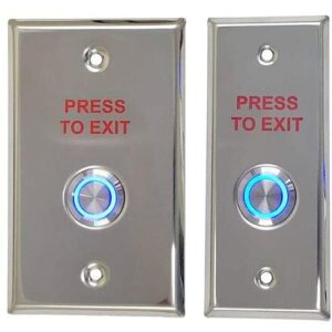 CDVI PREX Illuminated Request to Exit Push Button