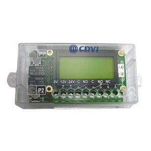 CDVI WR2LCD RADIUM 2-Relay Stand-Alone Receiver + LCD Display