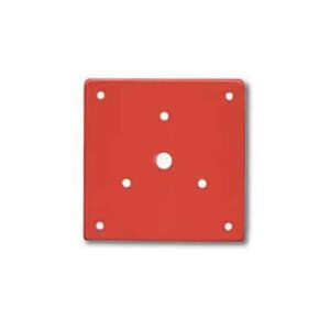 Eaton SHMP-R UL Listed adapter plate, Designed to Mount the STH-15SR-ULC Horn Speaker to a RSSP Strobe Mounting Plate, Red