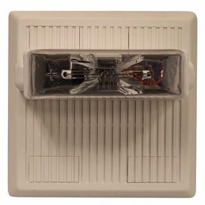 Eaton MT-24MCW-NW MT Multitone Strobe, Wall, 24V, 15/30/75/110 cd, Indoor, No Lettering, White