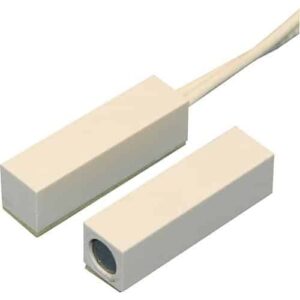 GRI 50-12 1 1/2" Miniature Surface Mount Switch Set, Standard Gap 1/2”+, Closed Loop, A Reed Form, 10W, White