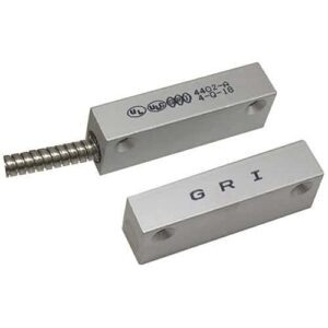 GRI 4402-A Industrial Surface Mount Switch Set, 2-1/2" Standard Gap, 5W, 175VDC, 0.25A, SPDT, C, Aluminum