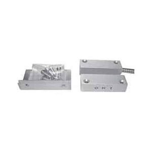 GRI 4405A-48 Industrial Surface Mount Switch Set, 2-1/2" Standard Gap, 5W, 175VDC, 0.25A, DPDT, C x 2, 48" Lead, Aluminum