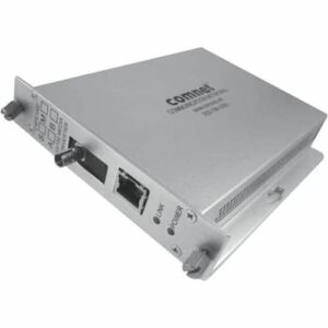 ComNet CNFE1002SAC1A-M Small Media Converter, A, ST Connector, AC/DC Power, Single Mode, 1 Fiber, 100Mbps