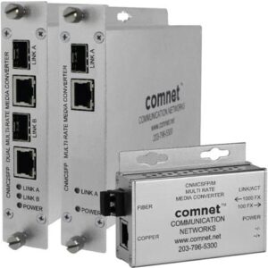 ComNet CNMCSFP Ethernet Media Converter, 10/100/1000Mbps