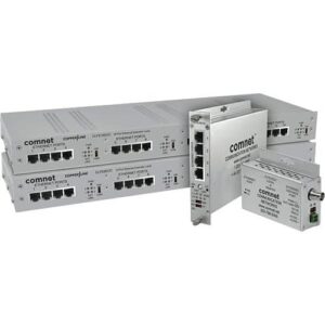 ComNet CLFE1EOC 1-Channel Ethernet over Coaxial Cable with Pass-through PoE