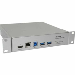 ClearOne CONVERGE Huddle AV Conferencing DSP Mixer with AEC, Mic/Line Inouts, USB