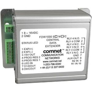 ComNet FDW1000S/R Optical Wiegand Extender, Remote Unit