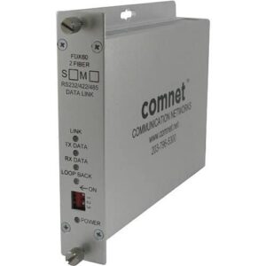 ComNet FDX60S2 RS232/422/485 2W and 4W Bi-directional Universal Data Transceiver, sm, 2 Fiber