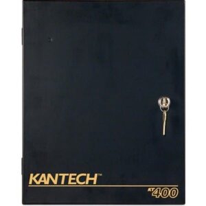 Kantech KT-400-CAB Metal Cabinet with Lock and Keys, Black
