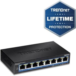 TRENDnet TEG-S80ES 8-Port Gigabit EdgeSmart Switch