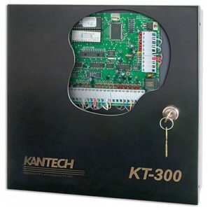 Kantech KT-300CAB Metal Cabinet with Lock, KT-LOCK, Black