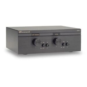 Dual Source Speaker Selectors with Volume Control for 2-Pairs