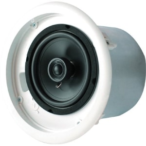 Speco SP6NXCTUL NEXUS UL Contractor Series 6.5" 70V Speaker, Commercial Metal Back Can, Pair, White