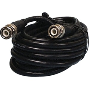 Speco BB3 3' Male to Male Coaxial Video Cable, Black