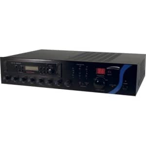 Speco PBM60AT 60W RMS PA Amplifier with AM/FM Tuner
