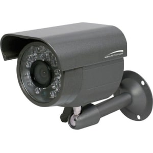 Speco CVC617T 2MP HD-TVI IR Bullet Camera, 3.6mm Fixed Lens, TAA Compliant, Gray