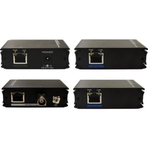 Speco POECOAX Ethernet and Power Extender Over Coax, Includes Receiver and Transmitter