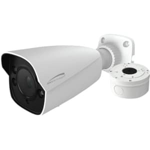 Speco VLB6 2MP HD-TVI IR Bullet Camera with Junction Box, 2.8-12mm Varifocal Lens, White
