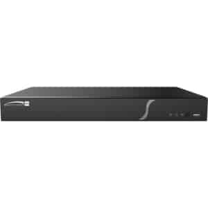 Speco N16NRN 4K 16-Channel H.265 NVR with Smart Analytics and 16 Built-in PoE Ports, NDAA Compliant, 8TB HDD, Black (Replaces N16JLN8TB)