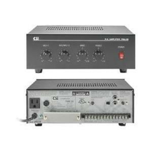 Speco PBM30 Contractor Series 30W PA Amplifier, UL Listed