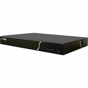 Speco H24HRLN 4K Ultra HD-TVI 24-Channel Hybrid DVR, 12TB HDD, Black
