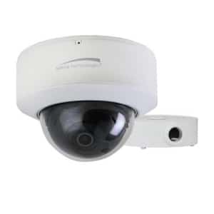 Speco O5D2 5MP IR Dome IP Camera with Advanced Analytics and Junction Box, 2.8mm Fixed Lens, White (Replaces O5D1G)