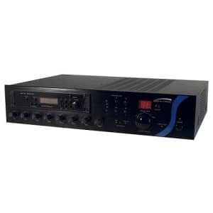 Speco PBM120AT 120W RMS PA Mixer Amplifier with AM/FM Tuner