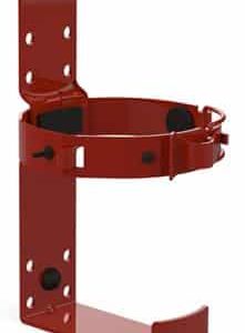 merex 896 Red Vehicle Bracket (Red) for 2/12 Lb. CO2 Extinguishers