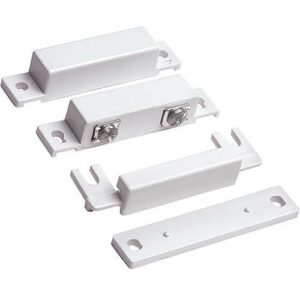 Standard gap 1-1/4" (32mm) Spaces, covers and screws included Cover conceals end of line resistor (EOL)