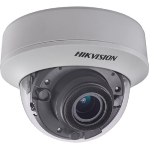 Hikvision DS-2CC52D9T-AITZE TurboHD 2MP Indoor Ultra-Low Light Dome Analog Camera, 2.8-12mm Motorized Varifocal Lens, White